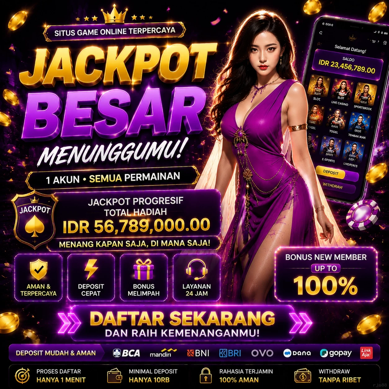 Aplikasi rjs88 Android